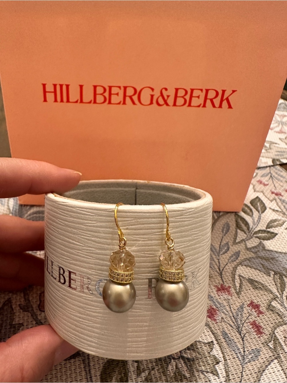 Brand new Hillberg and berk dangle earrings